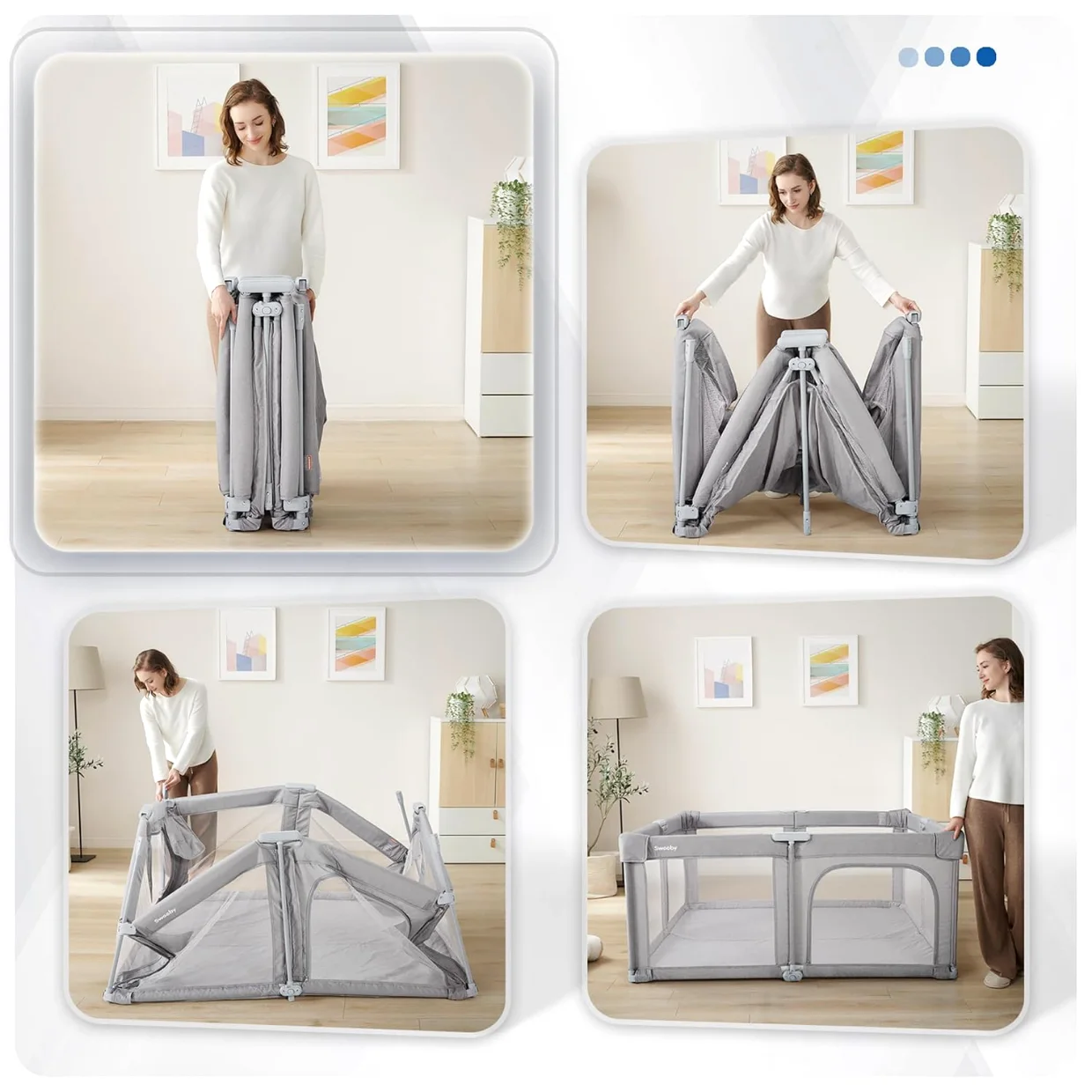 Sweeby 79x71 playpen