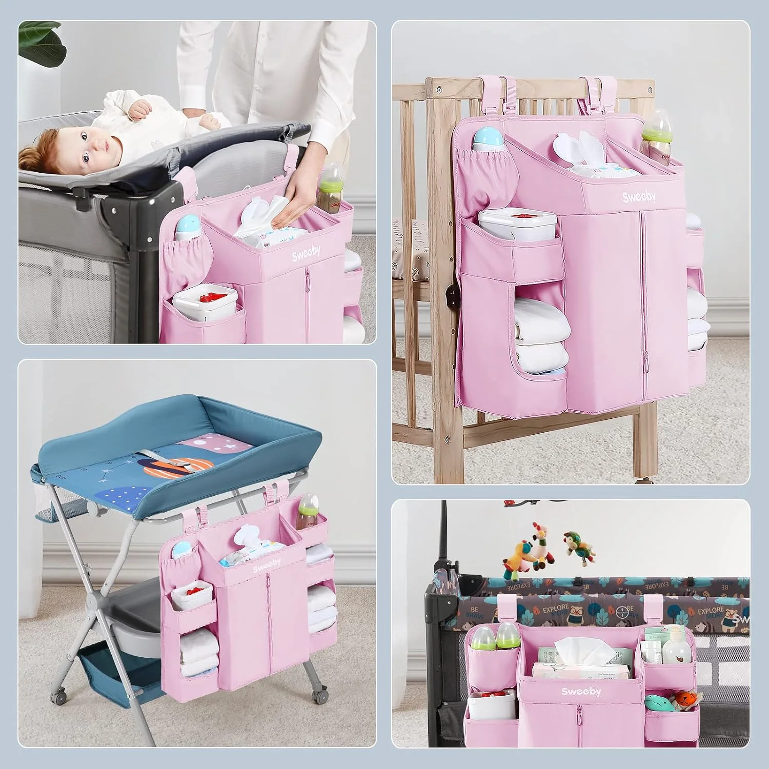 Sweeby nursery organizer