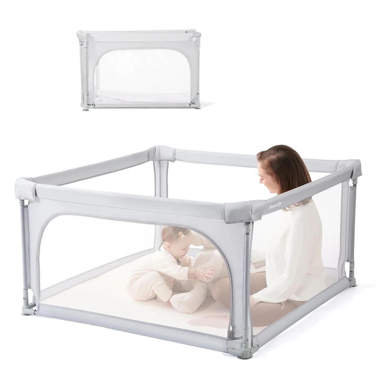 Sweeby playpen, 47 x 47 in