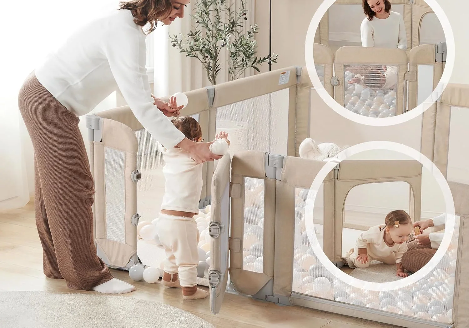 Sweeby Walk-In Gate Playpen